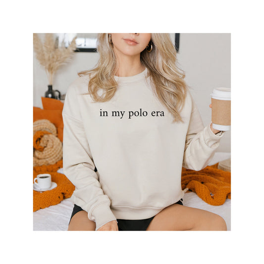 Polo Shirt In My Polo Era Sweatshirt Crewneck, Unisex for Men and Women, Polo Player Gift, Polo Enthusiast Shirt