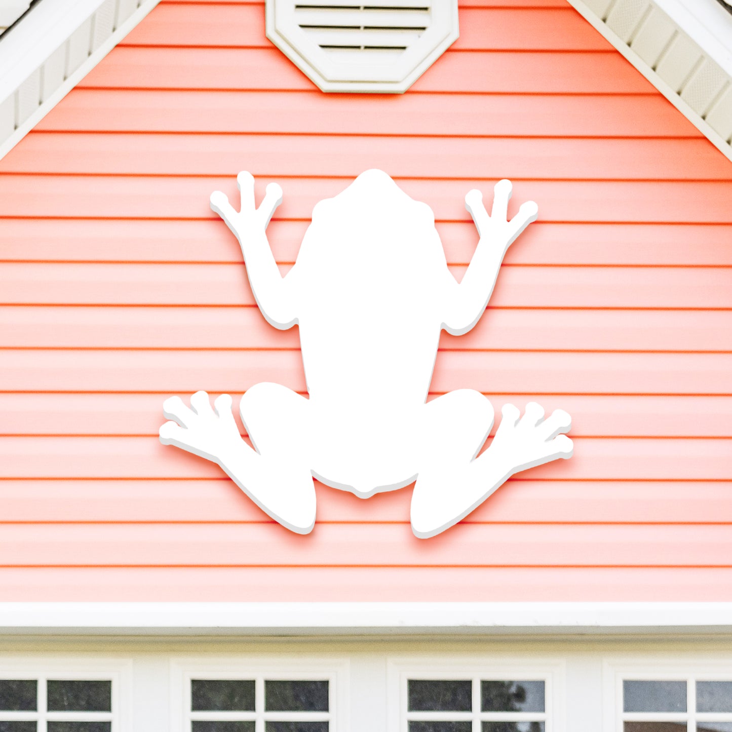 Outdoor PVC Frog Sign, 3 Foot