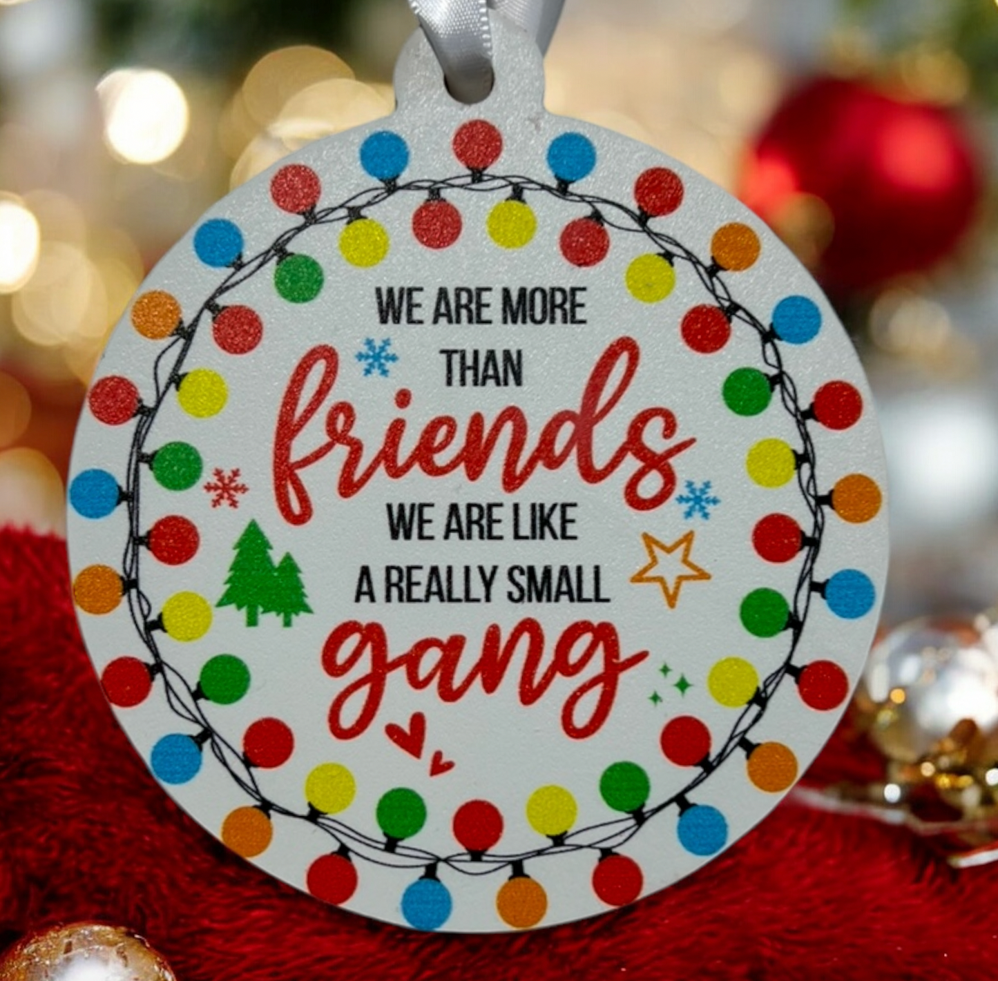 We Are More Than Friends Ornament