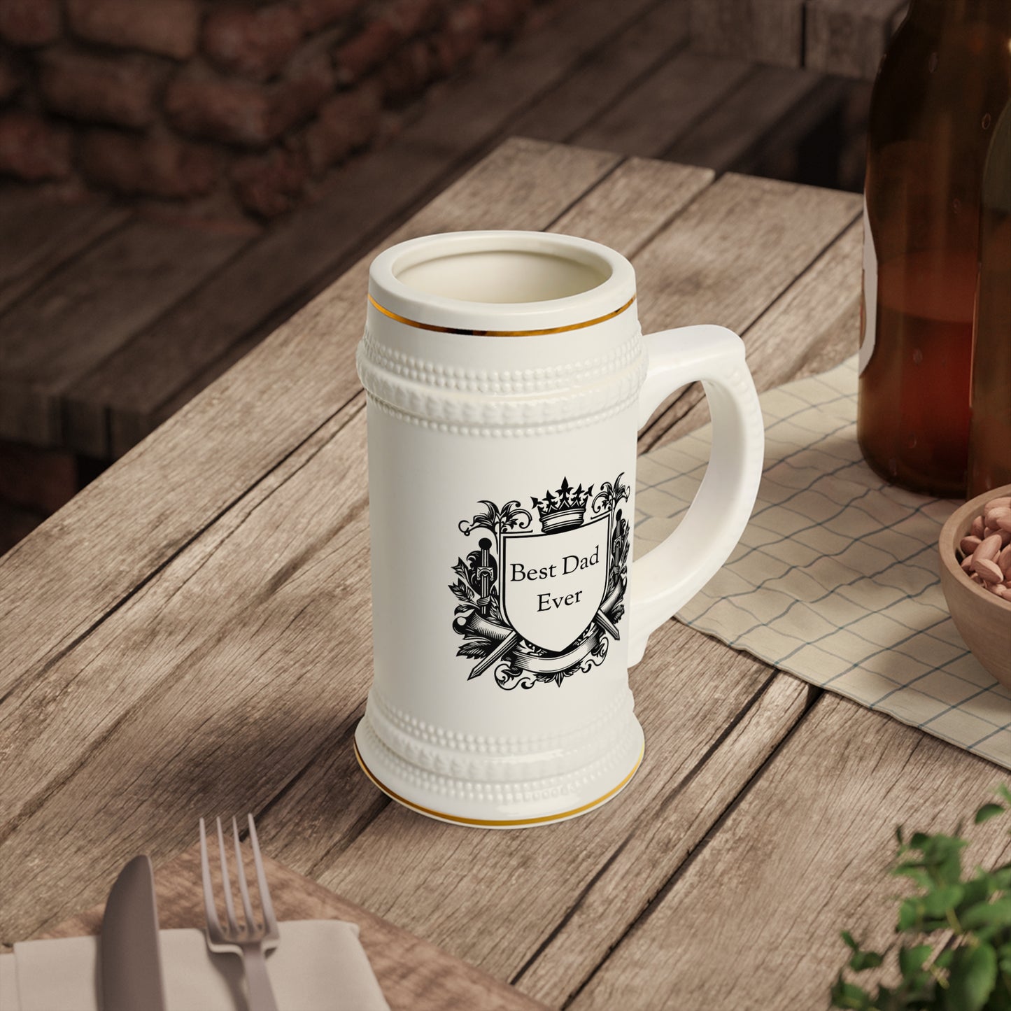 Best Dad Ever Beer Stein Mug