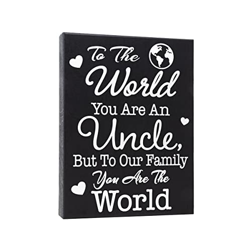 Uncle Gifts Sign Decor Plaque