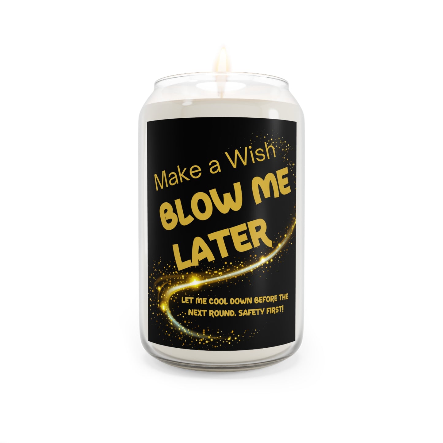 Sexy Candle Make a Wish Blow Me Later, Funny Romantic Gift Couples, Date Night Candle, 13.75 oz Soy Candle, Funny Valentines Gift