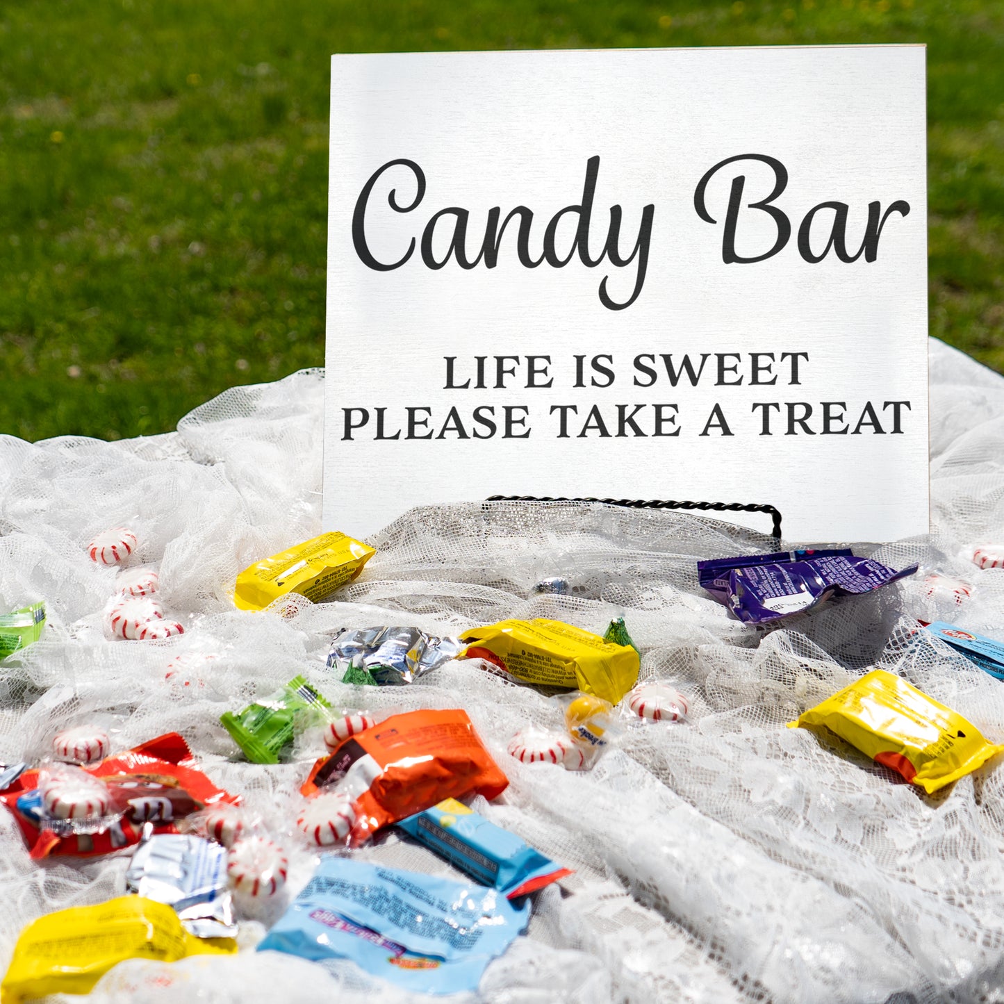 JennyGems Wedding Signs, Candy Bar Wedding Party Sign, Wedding Decor, Wedding Reception Signs, Party Decor, Candy Bar Sign, Engagement Party Decorations