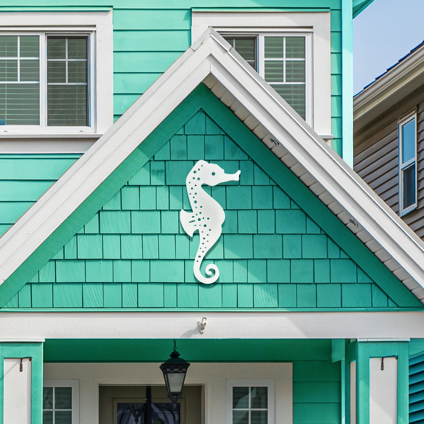 Outdoor PVC Seahorse Sign, 2 Foot