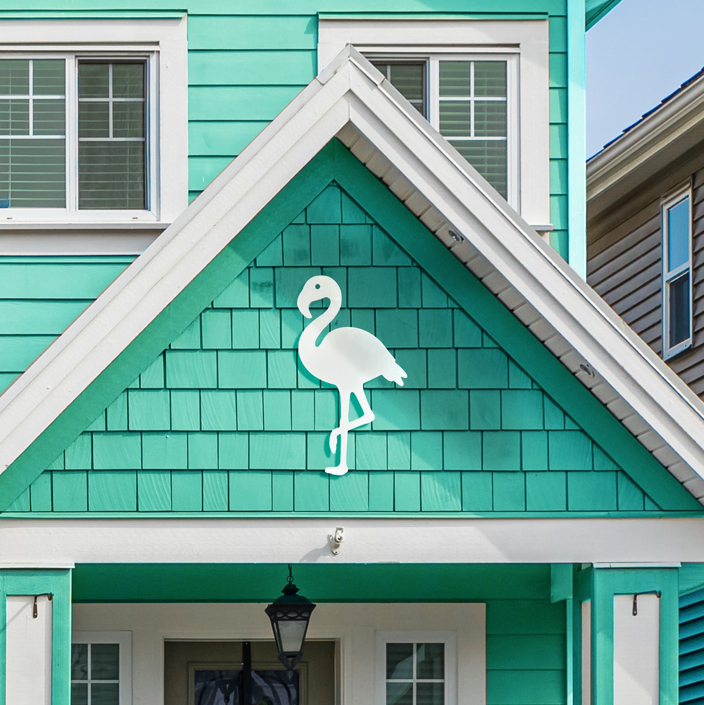 Outdoor PVC Flamingo Sign, 2 Foot