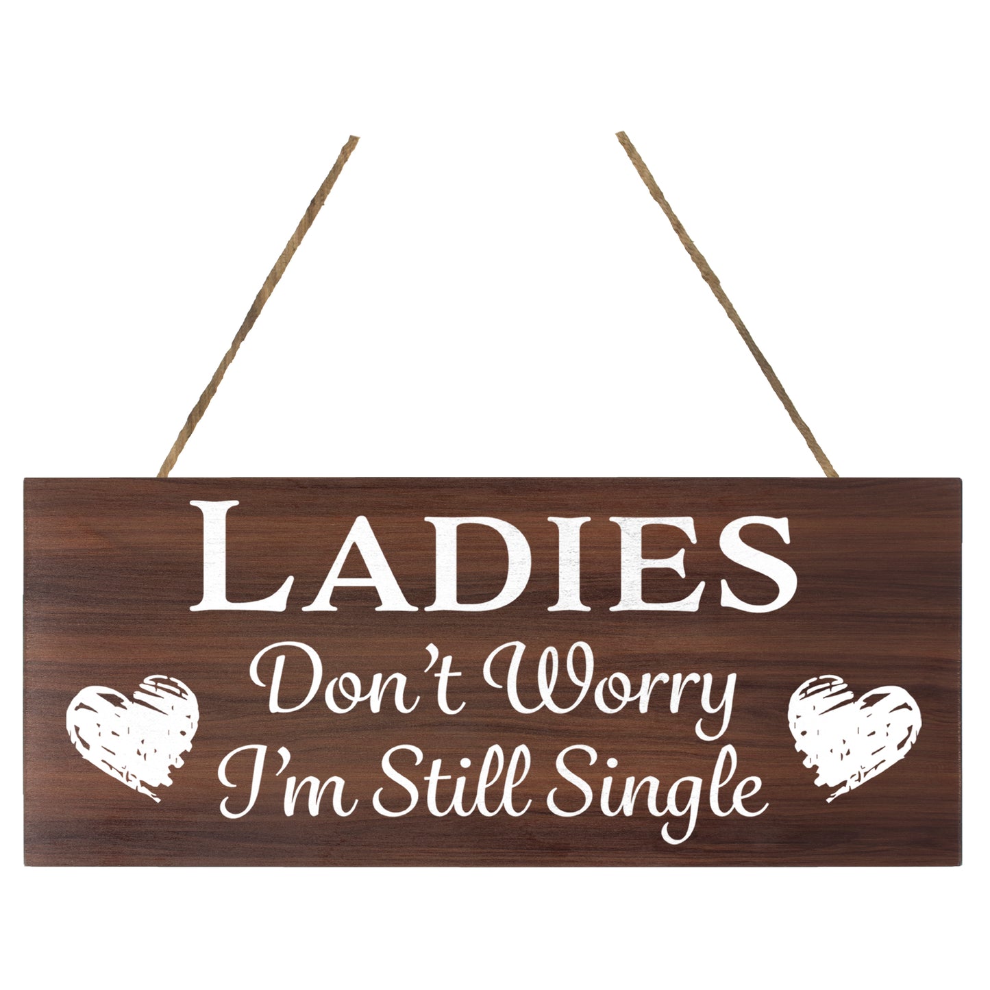 JennyGems Funny Wedding Signs for Ring Bearer Ladies Don't Worry I'm Still Single Ring Bearer Signs for Wedding Decor, Wedding Decorations Ring Bearer Wedding Sign, Wedding Ceremony Decorations