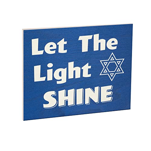 Hanukkah Decor Sign – Festive Hanukkah Party Decorations, Chanukah Gifts, Jewish Holiday Decor