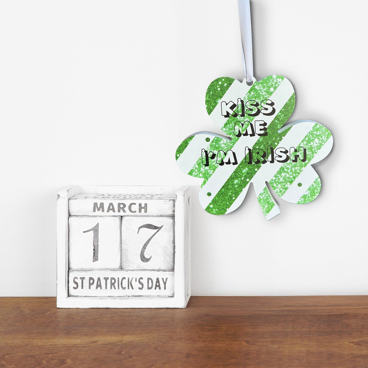 Shamrock Ornaments 4pc Set