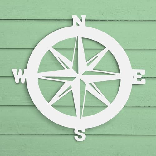 Nautical Compass Sign - Outdoor PVC (3 Foot)