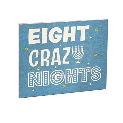 Hanukkah Decor Sign – Festive Hanukkah Party Decorations, Chanukah Gifts, Jewish Holiday Decor