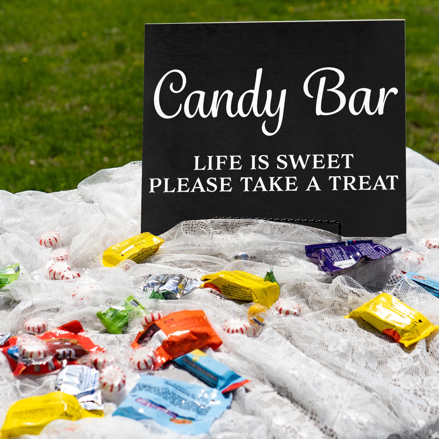 JennyGems Wedding Signs, Candy Bar Wedding Party Sign, Wedding Decor, Wedding Reception Signs, Party Decor, Candy Bar Sign, Engagement Party Decorations