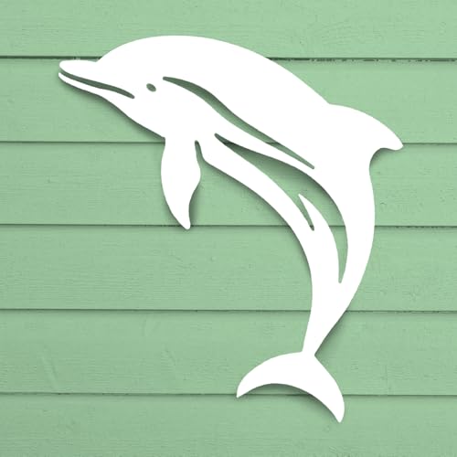 Outdoor PVC Dolphin Sign, 3 Foot