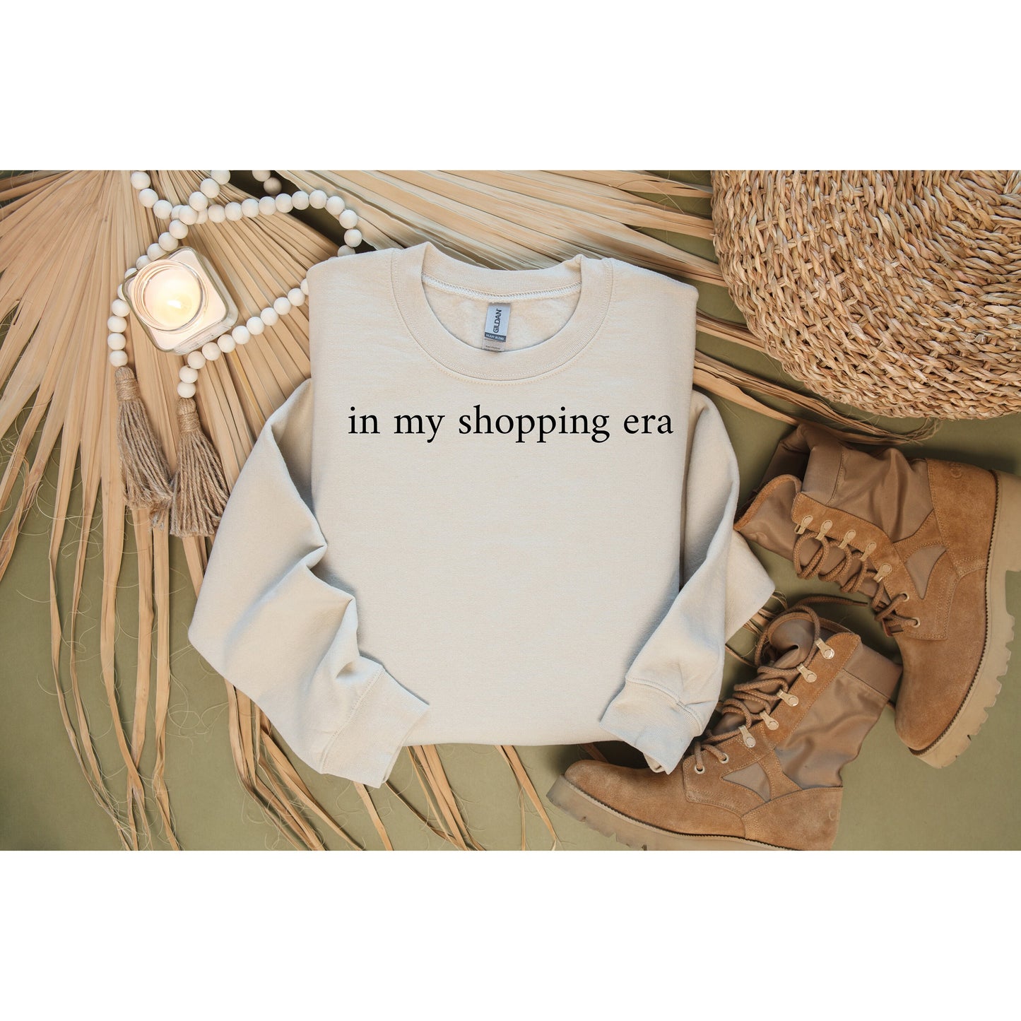 Shopping Shirt, In My Shopping Era Sweatshirt Crewneck, Gift for Shopping Lover, Unisex for Men and Women, Gift for Mom, Friend Birthday