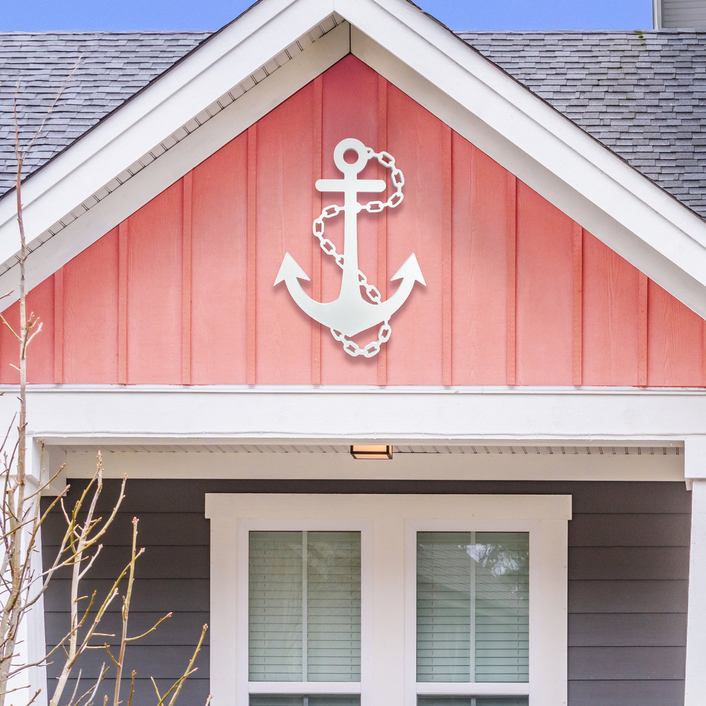 Outdoor PVC Anchor Sign, 2 Foot